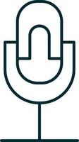 Microphone Vector Icon