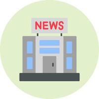 News Office Vector Icon