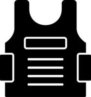 Bulletproof Vest Vector Icon