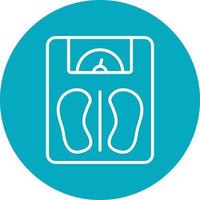 Weight Scale Vector Icon