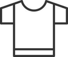 icono de vector de camiseta