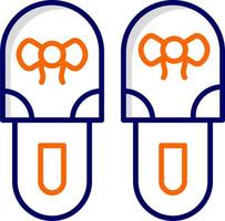 Slippers Vector Icon