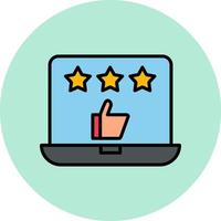 Good Review Vector Icon