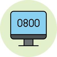 Help Line Vector Icon