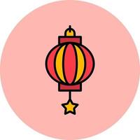 Chinese Lantern Vector Icon