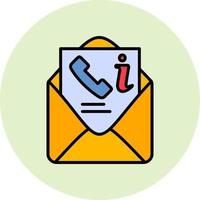 icono de vector de correo electrónico