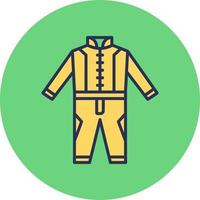 Race Suit Vector Icon