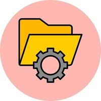 Data Management Vector Icon