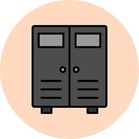 Lockers Vector Icon