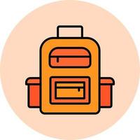 University Bag Vector Icon