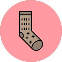 Sock Vector Icon