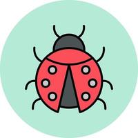 Ladybug Vector Icon