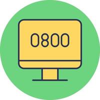 Help Line Vector Icon