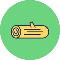 Log Vector Icon