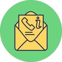 icono de vector de correo electrónico