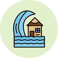 Tsunami Vector Icon