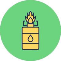 Camping Gas Vector Icon