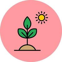 Biology Plant Vector Icon