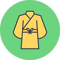 yukata vector icono