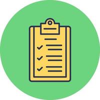 Clipboard Vector Icon