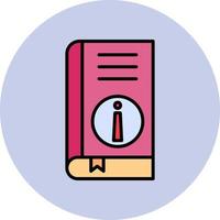 Book Information Vector Icon