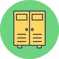 Lockers Vector Icon