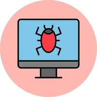 Computer Virus Vector Icon