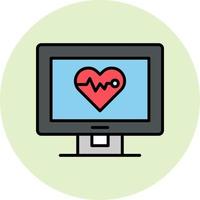 Heartbeat Vector Icon