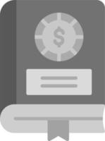 Financial Book Vector Icon