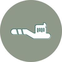 Toothbrush Vector Icon