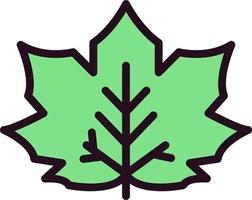 Maple Leaf Vector Icon