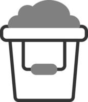 Sand Bucket Vector Icon