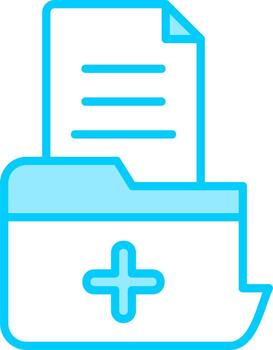 icono de vector de carpeta