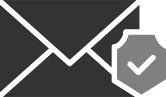 Email Encryption Vector Icon