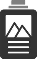 Ski Pass Vector Icon