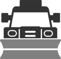 Snowplow Vector Icon