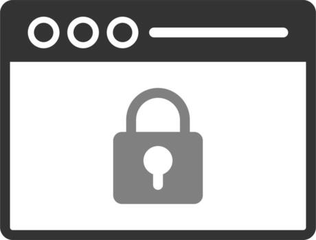 Web Encryption Vector Icon