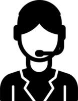 Customer Service Agent Vector Icon