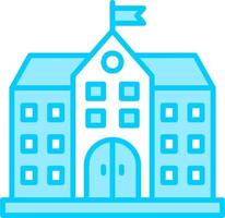 University Building Vector Icon