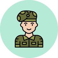 Soldier Vector Icon