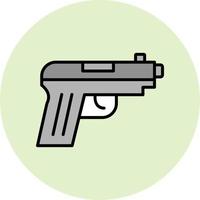 Pistol Gun Vector Icon