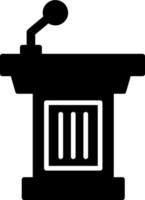 Podium Vector Icon