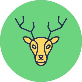 Deer Vector Icon
