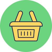 Shopping Basket Vector Icon