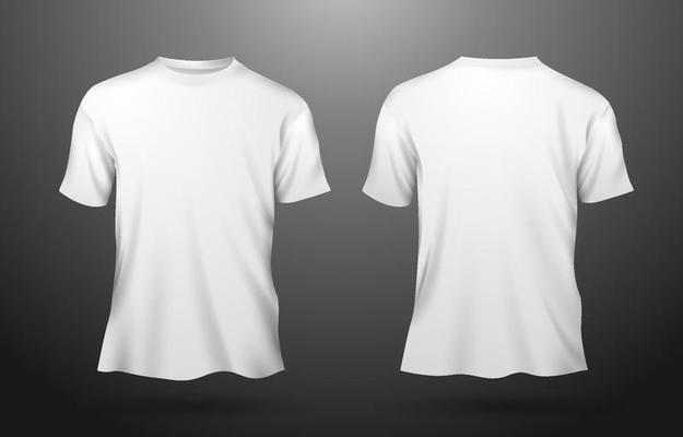 White T Shirt Vector Art, Icons, and Graphics for Free Download