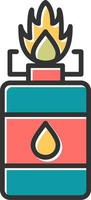 Camping Gas Vector Icon