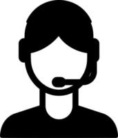 Customer Service Agent Vector Icon