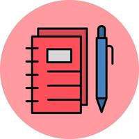 Notebook Vector Icon