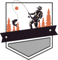 Camp Adventure Nature Outdoor Badge Illustration png