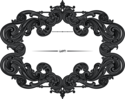 astratto telaio Vintage ▾ ornamento illustrazione png